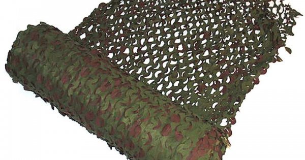 CAMOUFLAGE NET - PRO CRAZY CAMO - Mil-Tec® - WHITE - 2.4 x 3 M